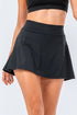 'Maryam' High Waist Pleated Active Skirt - Celes Fashion